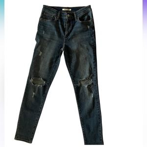 Womens Levi's 721 - High Rise Skinny 29